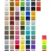 Catálogo de colores de lazo para la invitación Noa