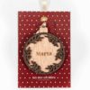 Bolas de Navidad personalizadas en color rojo, perfectas para adornar tu u00e1rbol