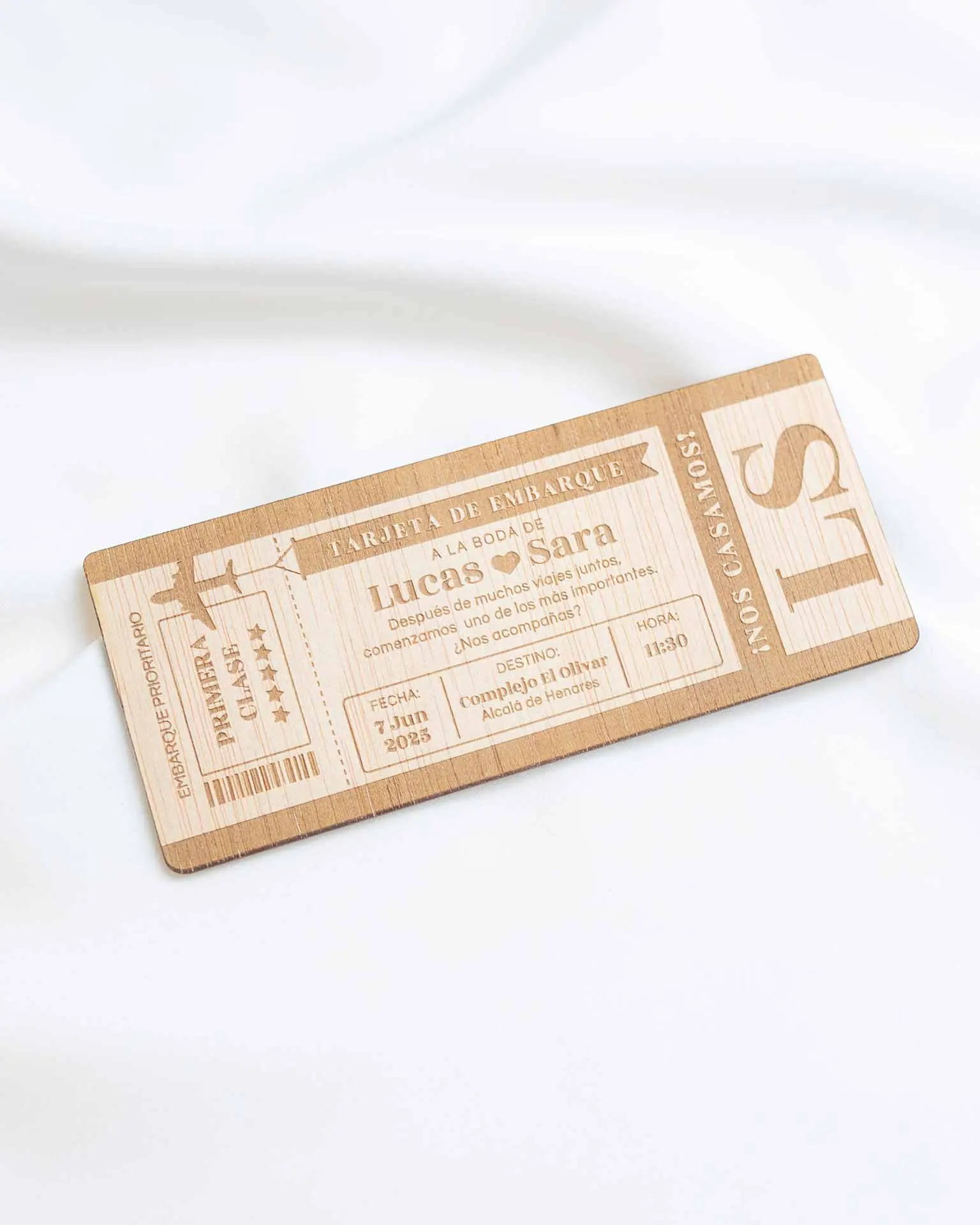 Invitación de boda aventura personalizada, perfecta para parejas aventureras