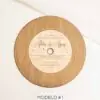 Invitación de Boda Vinilo - Modelo 1 con Estilo Retro y Vintage