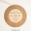 Invitación de Boda Vinilo - Modelo 4 con Estilo Retro y Vintage
