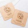Dos invitaciones Disco personalizadas, ideales para eventos temu00e1ticos y exclusivos.