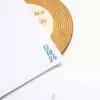 Imagen principal de la funda personalizada para invitaciu00f3n vinilo modelo 4, diseu00f1o A con cu00f3digo musical