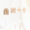 Marcadores de copas de madera personalizables para bodas y eventos