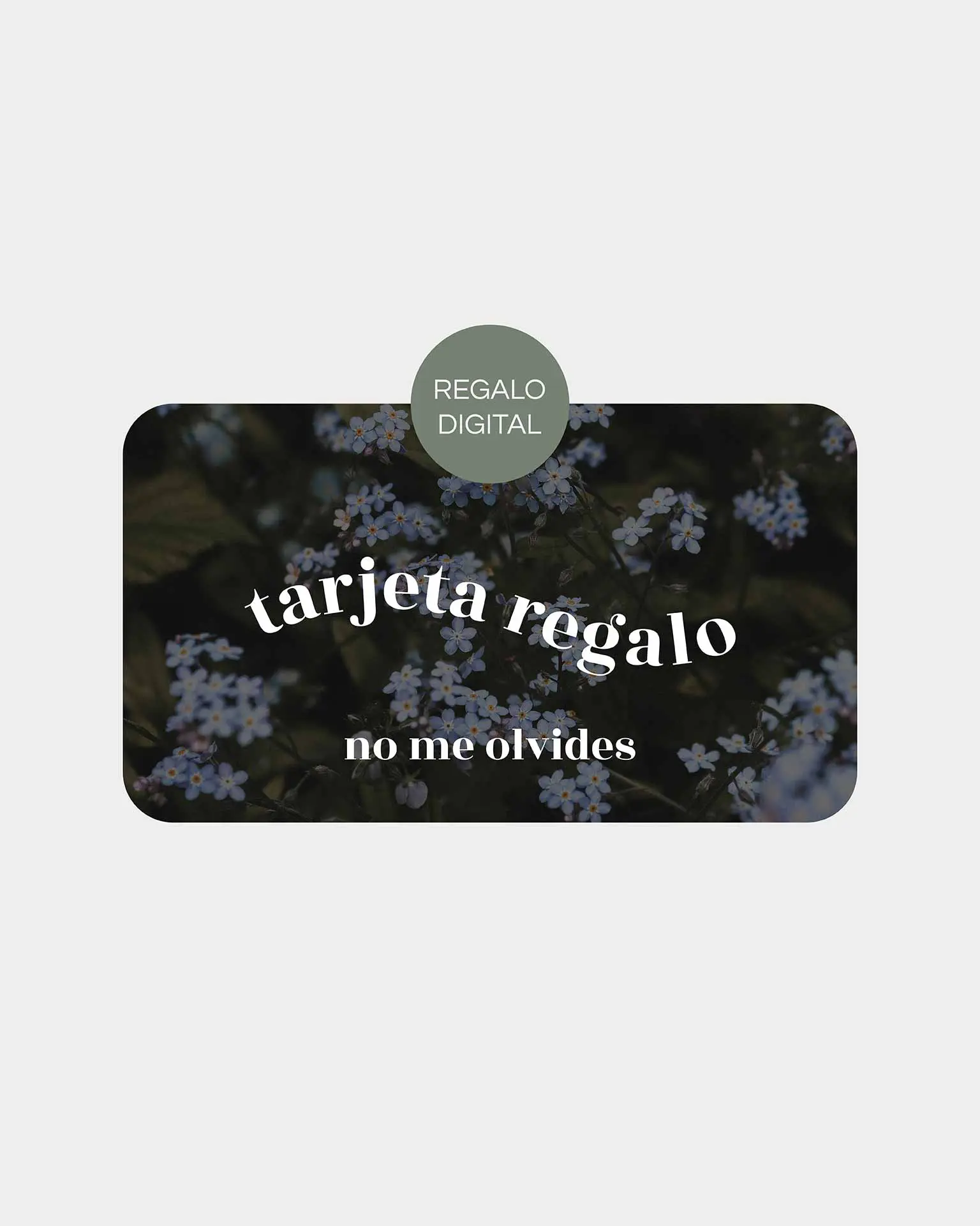 Vista previa de la tarjeta regalo para boda personalizada en formato digital, ideal como detalle original