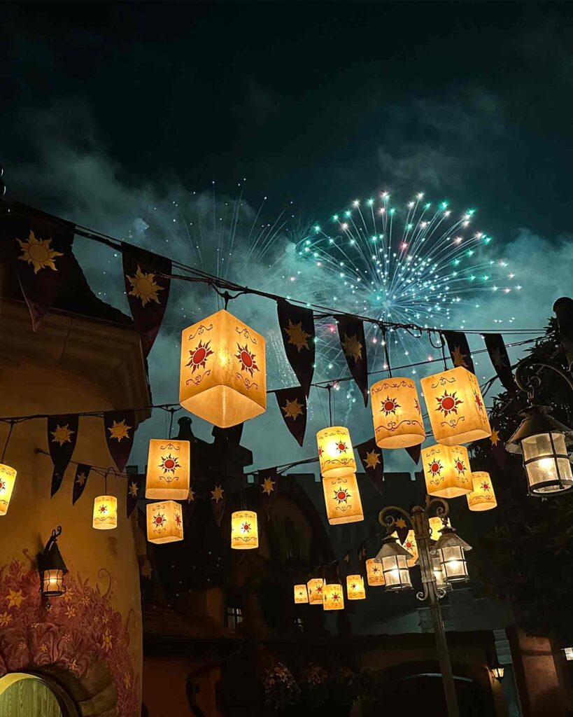 Idea de decoración para iluminar boda en navidad