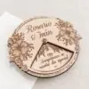 Invitaciu00f3n de boda Jardu00edn de madera, foto 5