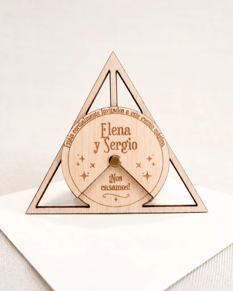 Invitación de boda Reliquias